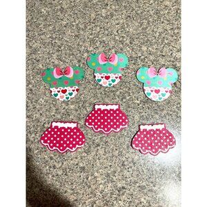 Disney wooden valentines ornaments